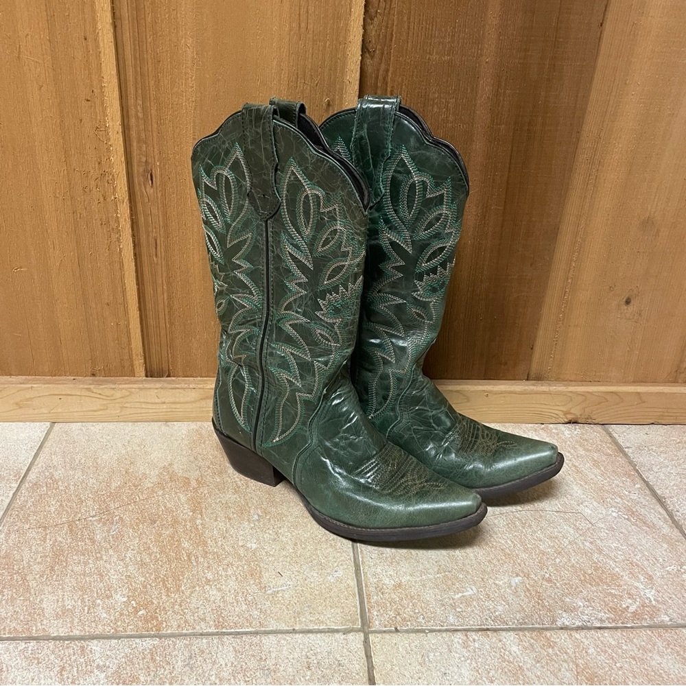 Forest Green Laredo Cowboy Boots